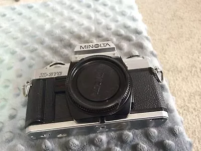 Minolta X-370 Film Camera Body Used Shutter Tested And Works. • $26.95