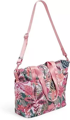 Vera Bradley ReActive Tote Recycled  Rain Forest Canopy Coral  • $29.99