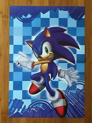 $29.99 • Buy Sonic The Hedgehog 2-Sided Poster Official Ben Bates/Greg Horn Promo Art SEGA
