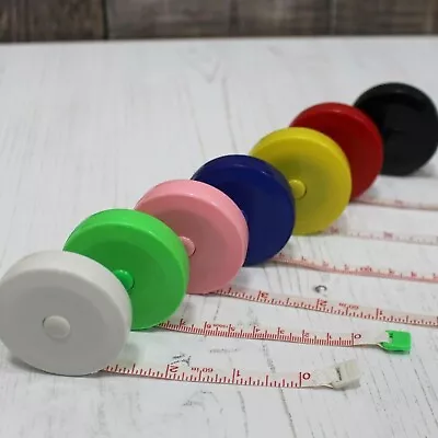 Tape Measure Retractable Dressmakers & Tailors Tape 150cm / 60 Inch • £2.65