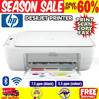 $97.44 • Buy HP DeskJet Printer All-In-One Wireless Inkjet Multifunction Print Copy Scan Fax