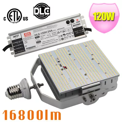 DLC 120W LED Shoebox Retrofit Kit Replace 400W MH Tennis Court Parking Lot E39 • $113.98