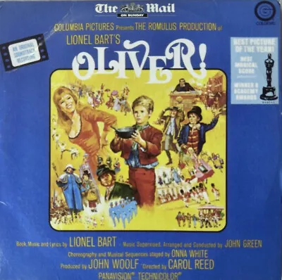 The Mail On Sunday Promo CD - OLIVER ! - 14 Track Soundtrack / LIONEL BART • £1.50