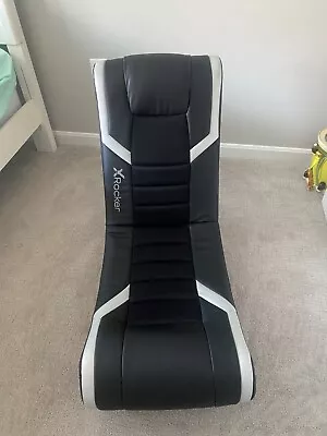 Black X Rocker Floor Locker Gaming Chair • $40