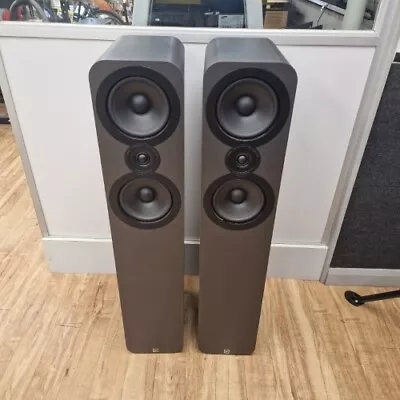 Q Acoustics 3050'S X2 Black Stereo Speakers W049000149154 Bhh.hh 26/03 • £179.99