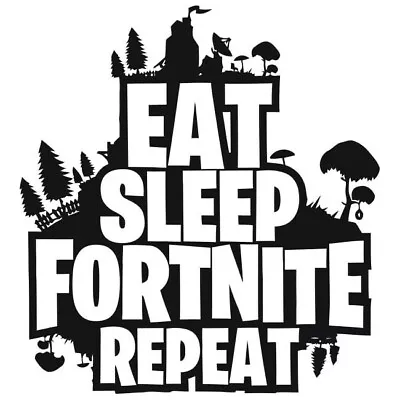 FORTNITE VINYL WALL STICKER GAMING PC XBOX PS4  300x300 Choice Of Colours • £9.99