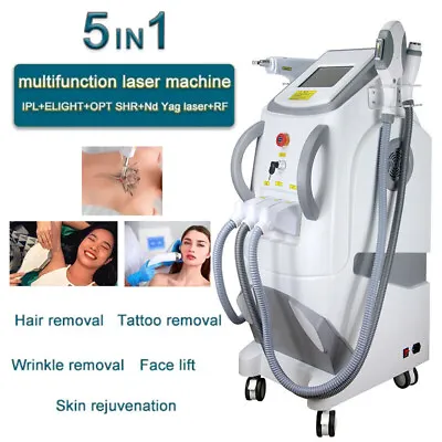 IPL OPT Laser 3 In 1 Nd Yag Tattoo Removal Machine Laser Hair Removal Machine • $1600