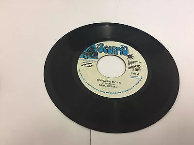 Earl Sixteen ‎– Bouncer Move Black Scorpio Vinyl 7  Jamaica Reggae VG • £9.99