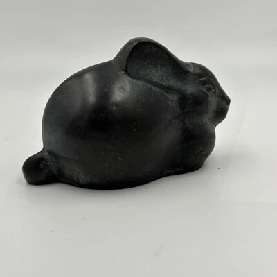 $99 • Buy Rabbit Bronze Metal Heavy Korea Sculpture Paperweight Home Handcrafted Decor