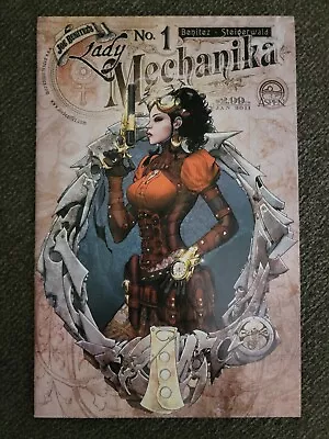 LADY MECHANIKA #1 Cover A  Joe Benitez  1st Printing 2010 Aspen Comics • $35