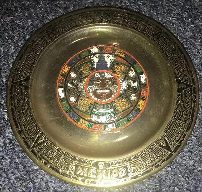 Mexican Real Copper Mini Plate Beautiful 5.5 Inch FREE SHIPPING • $15