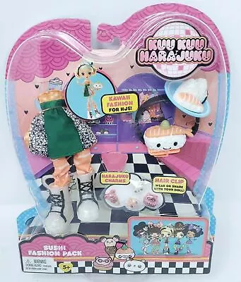 New Kuu Kuu Harajuku Sushi Fashion Pack 2016 Doll Clothing & Accessories • $11.95