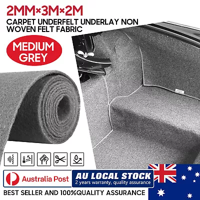 Underfelt Med Gray 200*300 FIT Renault Fluence 2014 X38 Sedan 2.0 Petrol 103kW • $50.99