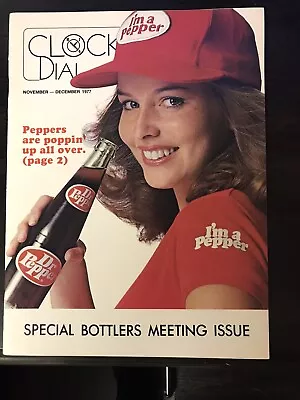 Vintage Dr. Pepper Clock Dial Magazine Nov-Dec 1972 • $23.80