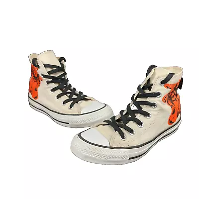 Women’s Size 5 - Converse Chuck Taylor All Star Hi Andy Warhol Tan • £28.69