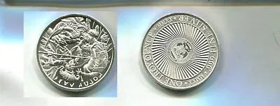 Molon Labe Intaglio Mint 1 Ounce .999 Fine Silver Round 6918q • $39