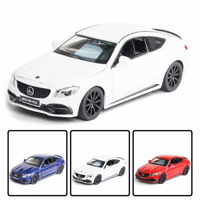 Mercedes C63 S AMG Coupe 1:32 Model Car Diecast Toy Vehicle Collection Kids Gift • $28.76