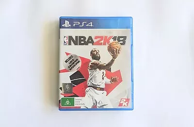 PlayStation 4 PS4 - NBA 2K18 - Free Postage • $4.65