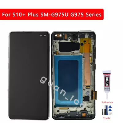 OLED For Samsung Galaxy S10+ Plus SM-G975U G975 LCD Touch Screen Assembly Frame • $72.95