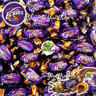 CADBURY CHOCOLATE ECLAIRS 200G Caramel Milk Choc Centre Sweets Gift Present🍬 • £5.95