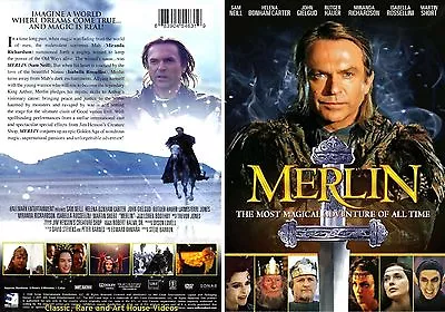 Merlin ~ DVD ~ Sam Neill Helena Bonham-Carter (1998) • $22.90