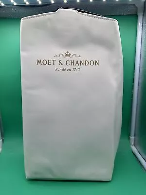 Moet&Chandon Champagne Isotherm Suit White Insulated Cooler Bottle Cover • $39.99