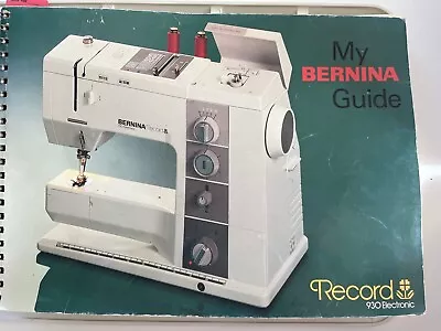 BERNINA Record 930 Electronic Sewing Machine | 1990’s | Made In Sweden • $895