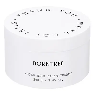 BORNTREE Gold Milk Steam Cream 200g Skin Care K-beauty • $29.99