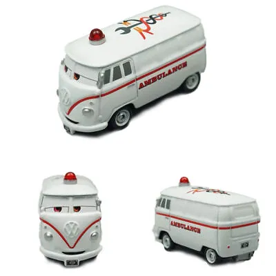 Disney Pixar Cars Ambulance FillMore Bus Diecast Toys Car Kid Gift New Loose • £8.69