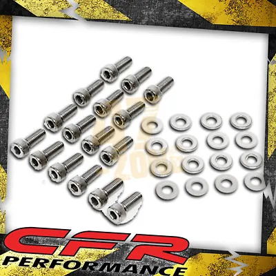 For Chevy Gm 700R4 Transmission Pan Bolt Kit (16 Pcs) - Zinc • $23.65