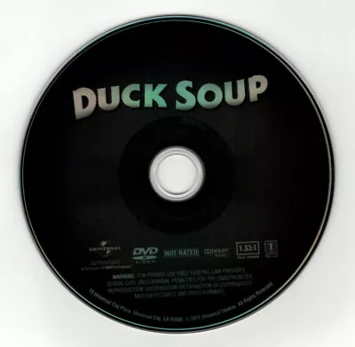 Duck Soup (DVD Disc) Marx Brothers: Groucho Harpo Chico Zeppo • $5.70