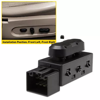 Driver Left Side Power Seat Switch 6 Way Fit For Mustang Explorer Ford F150 F250 • $18.39