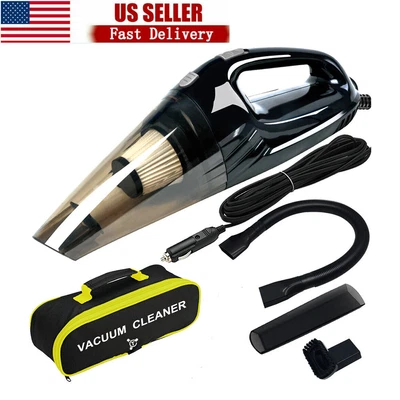 $22.99 • Buy Vacuum Cleaner Portable Car Wet&Dry Handheld Strong Suction Car Handheld US