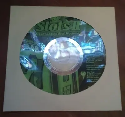 Masque Slots Machine II Blazing 7s Betty Boop (PC 1999) | CD W/ Envelope • $4
