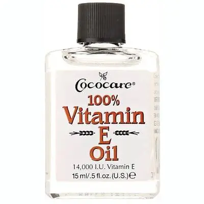 Cococare 100% Vitamin E Oil 14000 Iu 0.5 Fl Oz Liq • $7.90