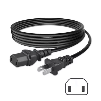 Aprelco 6.6ft UL 2 Prong AC Power Cord For Tannnoy Reveal 402 Studio Monitor US • $12.99