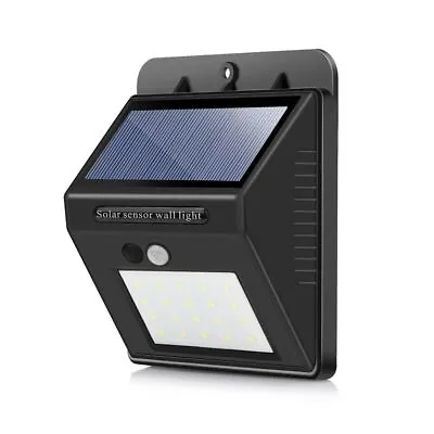 2400W LED Solar Flood Light Motion Sensor Wall Street Yard Outdoor Security Lamp • $5.99