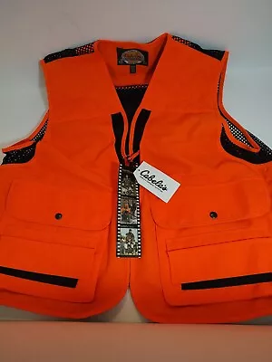 Cabela's Outdoor Gear Blaze Orange Hunting Vest (Size 2XL) • $37.95
