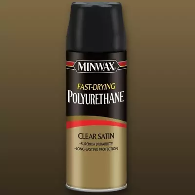 Minwax Fast Drying Polyurethane Spray Protective Wood Finish Warm Satin 11.5 • $16.49