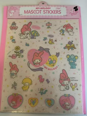 Vintage Sanrio My Melody Mascot Stickers 1980’s • $34.99