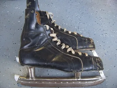 Vintage 1960s-1970s Mastercraft Ice Hockey Skates Made In Canada CCM Bauer • $20