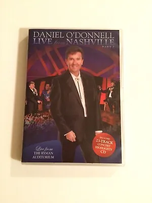 Daniel O'Donnell: Live From Nashville - Part 2 DVD Daniel O'Donnell Cert E • £3.22