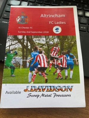 £0.99 • Buy 2018/19 Altrincham Ladies V Chester Fc Ladies