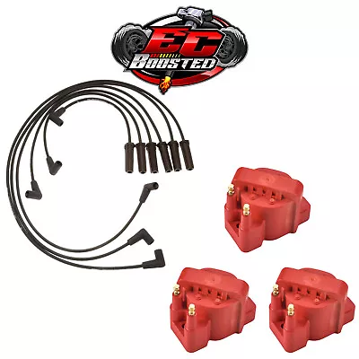 Wireset + High Performance Racing Ignition Coil For Pontiac Grand Prix 3.8L V6 • $169.91