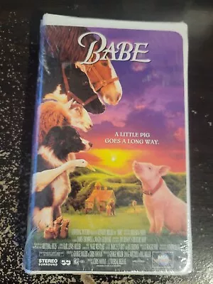 Babe (VHS 1995) Comedy Pig Family Video Clamshell Case Tape - Sealed • $7