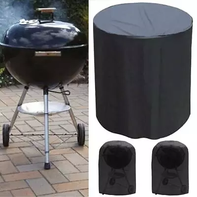 Patio Kettle Round Garden Waterproof Barbecue Outdoor Protector BBQ Grill Cover • $16.81