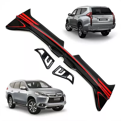 Middle Rear Tailgate Spoiler LED Pyreness Fits Mitsubishi Pajero Sport 2016 2019 • $333.73