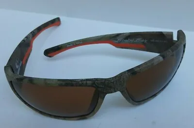 Bimini Bay Mossy Oak Sunglasses Camo Frame / AMBER Lens Safety Orange Hunting • $14.99