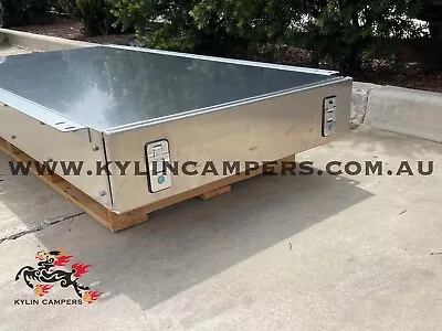 $1450 • Buy 1500x750x170 Marine Grade Aluminium Under Tray Trundle Drawer Ute Tray Drawer