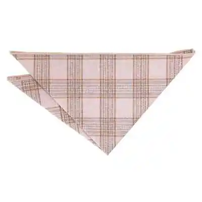 Mens Madras Check Pocket Square Handkerchief Hanky Accessory By DQT • £4.99